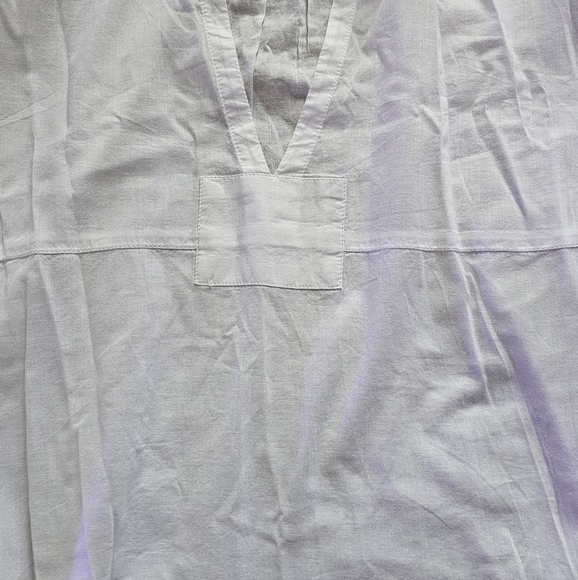 GAP Medium White Tunic Top 100% Cotton, In perfect condition, used a few times - Picture 4 of 5